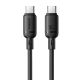 Кабель Baseus Silky Series Type-C to Type-C 100W 2m Black P10377704113-01