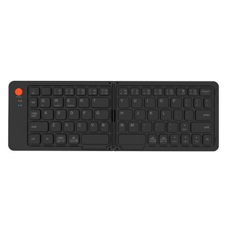 Бездротова клавіатура Meetion Foldable Keyboard MT-BTK001, BT5.1, 150mAh, Type-C Charging, black