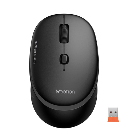 Мышь MEETION 2.4G Wireless Office Mouse R571 |1000/1200/1600 DPI, AA Battery| black Мышь MEETION 2.4G Wireless Office Mouse R571 |1000/1200/1600 DPI, AA Battery| black