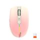 Мышь MEETION 2.4G+Bluetooth Dual Mode gaming mouse BTM002 |1000-1200-1600dpi, 6keys, Type-C Charging, RGB| pink