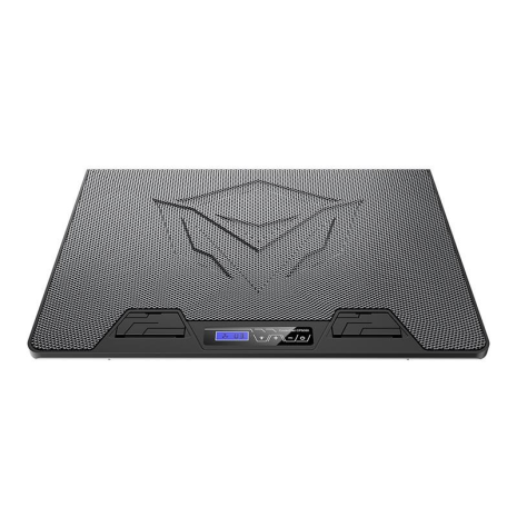 Кулер для ноутбука MEETION Gaming Cooling Pad CP5050, 9-19", 6.5°- 45°, black