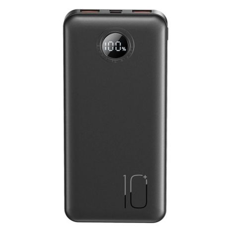 Повербанк XO PR238 USB-C 20W/USB-A 22.5W 10000 mAh Черный