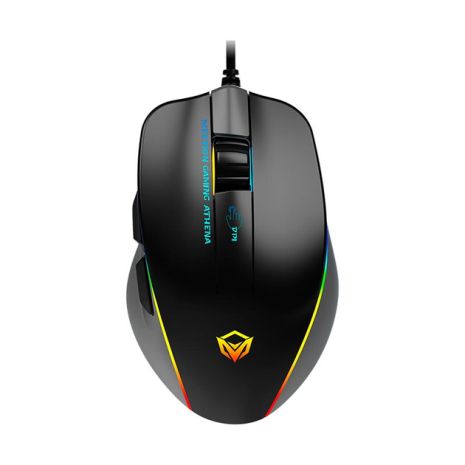 Мышь MEETION RGB Circulation Backlit Gaming Mouse GM23_2023 |7 Keys, 12800dpi| black