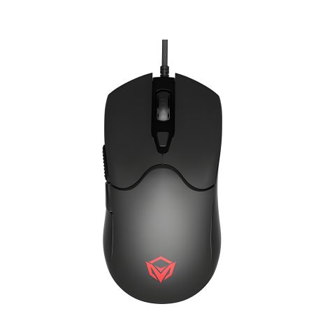 Ігрова дротова миша MEETION RGB Backlit Gaming Mouse GM21_2023, 12000DPI, USB, 1.8m, black
