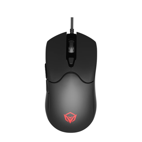 Ігрова дротова миша MEETION RGB Backlit Gaming Mouse RGB GM21_2023, 12000DPI, USB, 1.8m, black