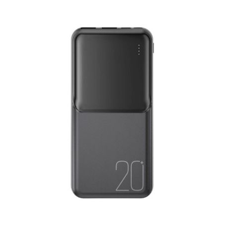 Повербанк XO PR252 Lighted Mobile Power 20000 mAh Черный