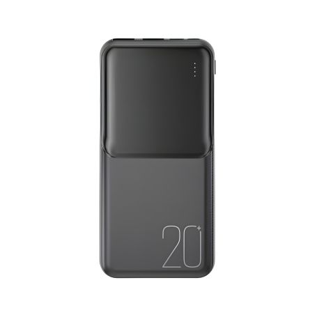Повербанк XO PR252 Lighted Mobile Power Wallet 20000 mAh Чорний