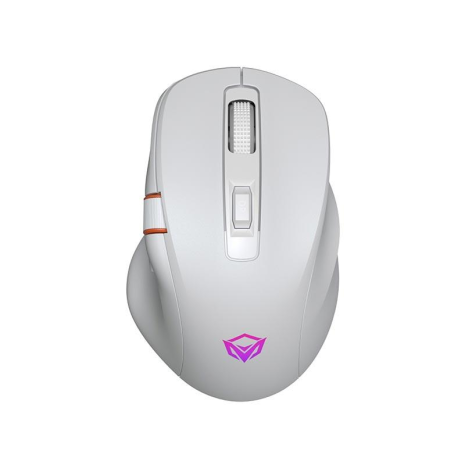 Ігрова бездротова миша MEETION Wired, 2.4G, Bluetooth Gaming mouse GW32, 7 Keys, 8000dpi, 700mAh, 35-115h, RGB, white