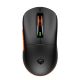Ігрова бездротова миша MEETION Wired, 2.4G, Bluetooth Gaming mouse GW24, 6 Keys, 50-8000dpi, 600mAh, 30-60h, RGB, black