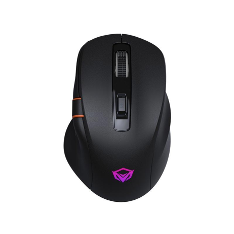 Ігрова бездротова миша MEETION Wired+2.4G+Bluetooth Gaming mouse GW32, 7 Keys, 8000dpi, 700mAh, 35-115h, RGB, black