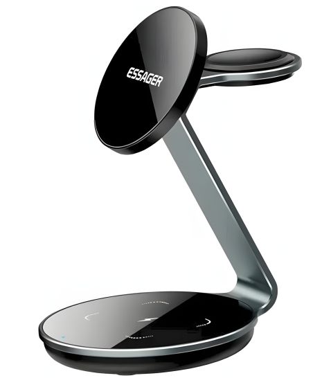 ESSAGER EWXCX3-HY0G-Z 3 IN 1 зарядное устройство черное