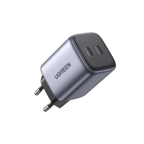 Зарядное устройство UGREEN CD294 Nexode 45W Charger EU (Space Gray)(UGR-90573) Зарядное устройство UGREEN CD294 Nexode 45W Charger EU (Space Gray)(UGR-90573)
