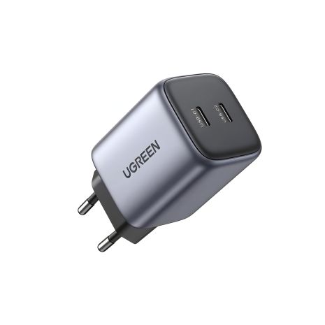 UGREEN Nexode CD294 Charger EU 45W (Space Gray)(UGR-90573) зарядное устройство UGREEN Nexode CD294 Charger EU 45W (Space Gray)(UGR-90573) зарядное устройство
