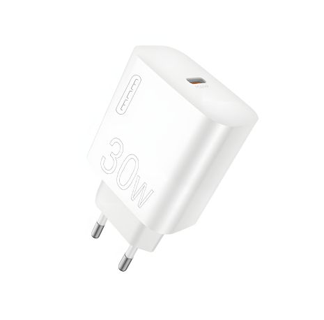 Зарядний пристрій місткістю WUW-C197 PD 30W білий