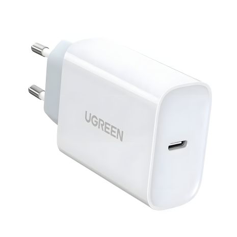 UGREEN CD127 PD Wall Charger EU 30W USB-C (UGR-70161) зарядное устройство UGREEN CD127 PD Wall Charger EU 30W USB-C (UGR-70161) зарядное устройство