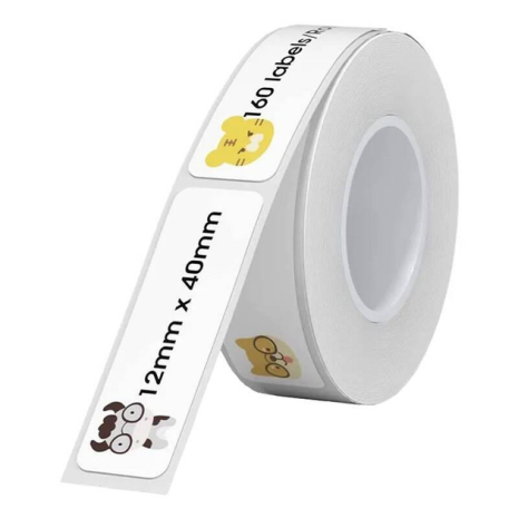 Етикетки NIIMBOT T12*40-160 ZOO Color For D11/D110/D101/H1S (A2A68301001)