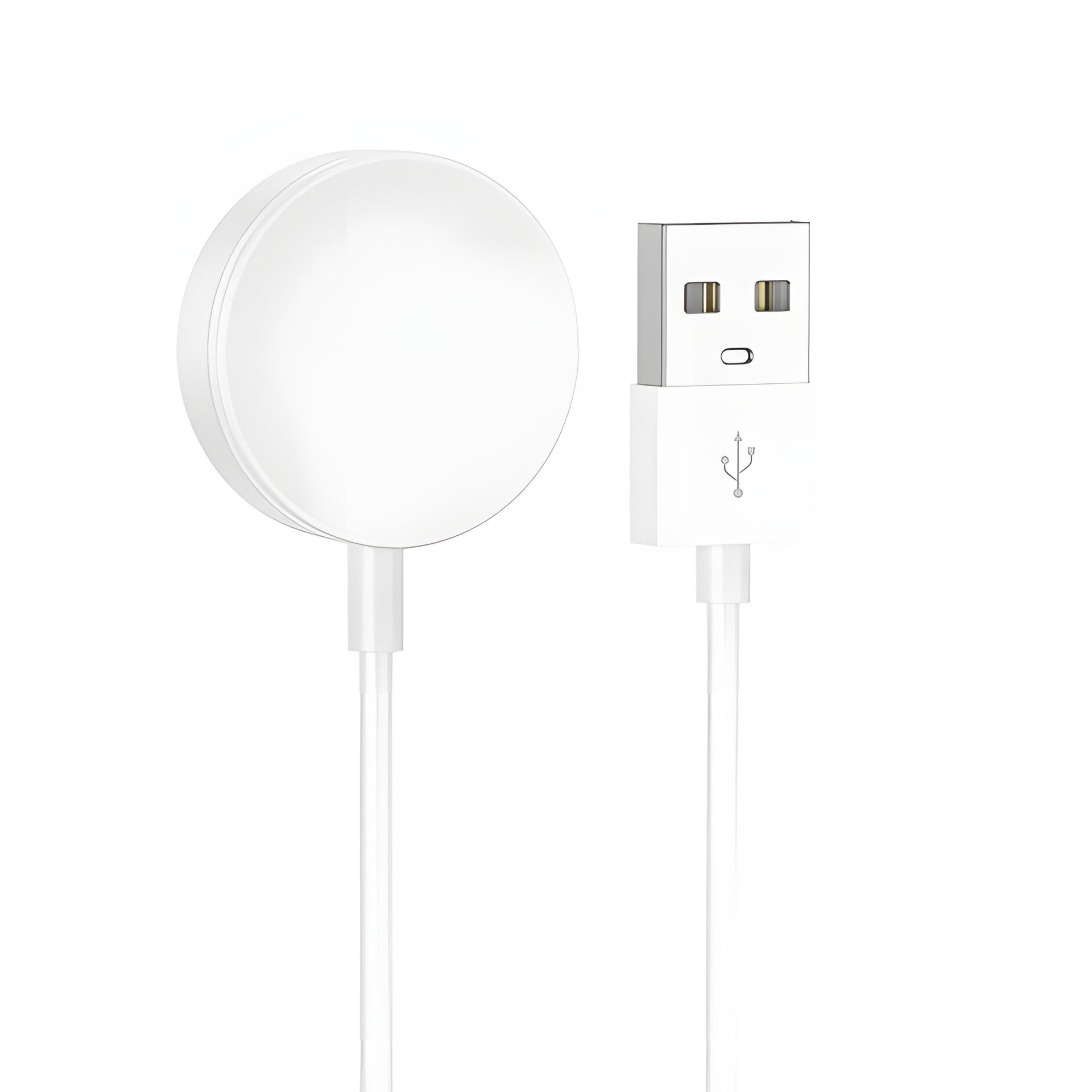 Магнитный USB кабель белый для смарт часов Hoco Y14 Магнитный USB кабель белый для смарт часов Hoco Y14