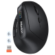 Мышь MEETION 2.4G+Bluetooth Office Vertical Mouse BTM008 |800-1200-1600-2400dpi, 400h, Type-C charging| black Мышь MEETION 2.4G+Bluetooth Office Vertical Mouse BTM008 |800-1200-1600-2400dpi, 400h, Type-C charging| black