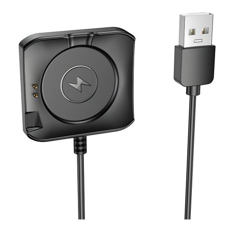 Кабель Зарядки Hoco Y28 для Часов, черный Кабель Зарядки Hoco Y28 для Часов, черный