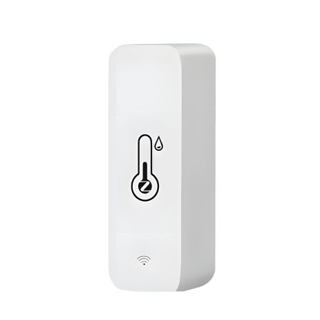 Умный ZigBee Датчик температуры и влажности ZTH01 | SmartHome | Для SmartLife APP, Tuya (iOS, Android) | Белый
