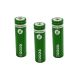 Аккумуляторные батареи 18650 (3шт) с носиком | 1200 mAh, 3.7V, 4500 mWh | реальная емкость