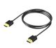 Кабель HDMI Slim /2K 144Hz (4K 60Hz) /Тонкий(3.2mm), 3m(300cm) Black
