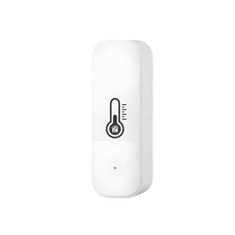 Датчик температури та вологості TH012, SmartHome, Wi-Fi, сумісний з SmartLife APP, Tuya (iOS, Android), білий