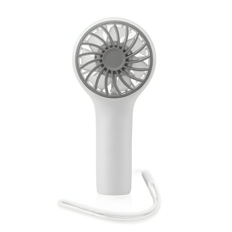 Бездротовий GXQC N605 ручний вентилятор, 2.7W, 1200mAh, білий