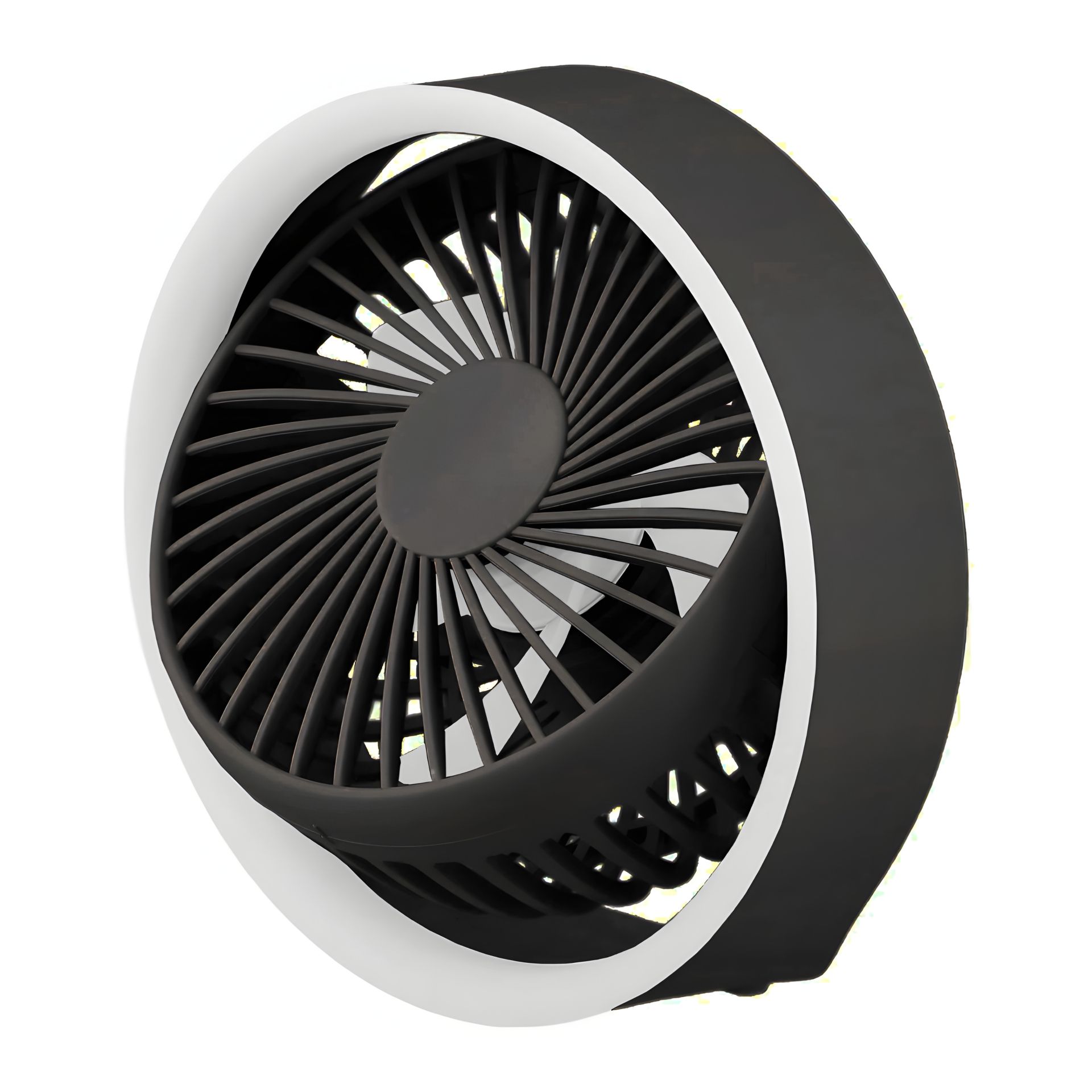 Черный настольный вентилятор GXQC N601, беспроводной Черный настольный вентилятор GXQC N601, беспроводной