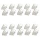 Конектор прозорий RJ45 Cat6, 20шт