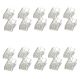 Коннектор RJ45 Cat6 прозрачный 20шт