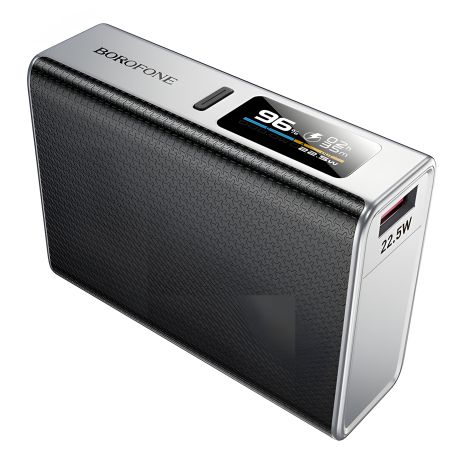 Акумулятор Borofone BJ72 Energy 22.5W PD20W 10000 mAh, Сірий