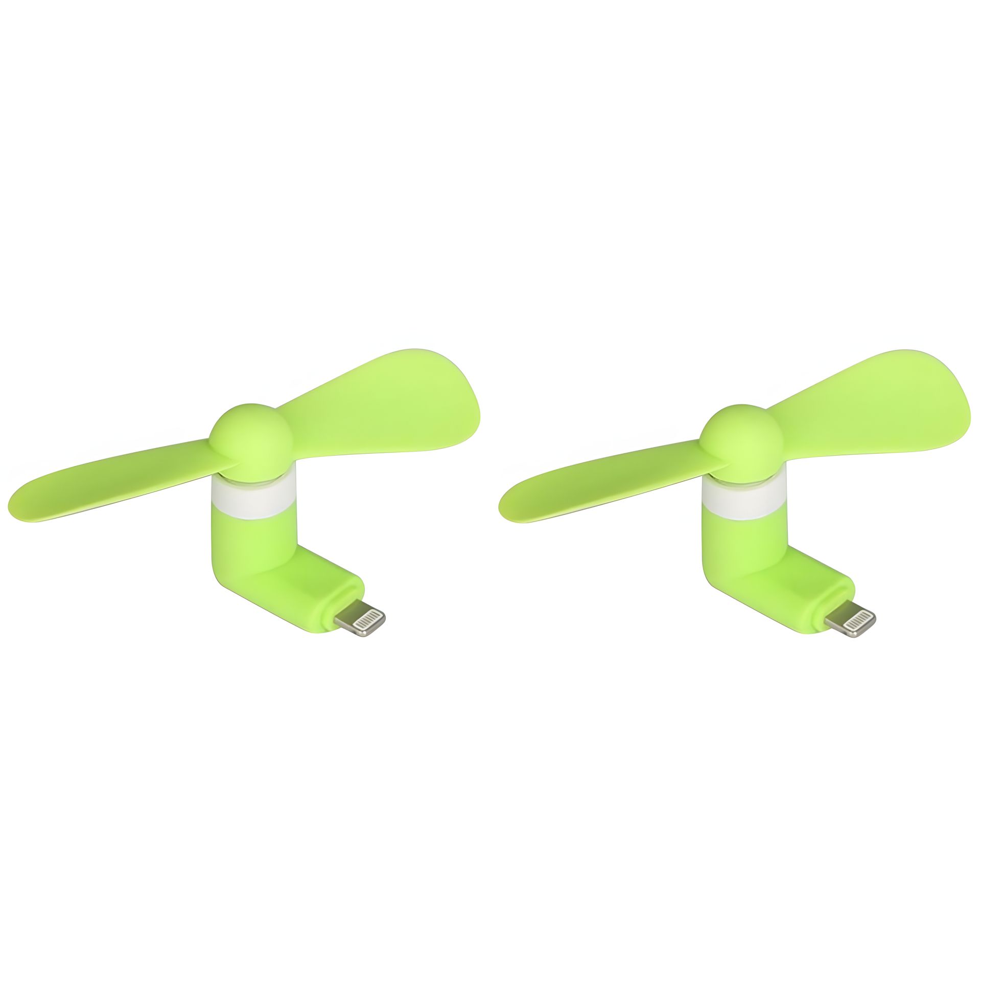 Комплект из 2шт зелёных мобильных вентиляторов Lightning Комплект из 2шт зелёных мобильных вентиляторов Lightning