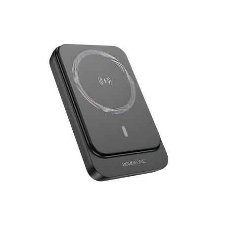 Чорний повербанк Borofone BJ63A Nimble PD20W magnetic 10000mAh