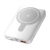 Повербанк Vention 10000mAh Magnetic Wireless Power Bank (USB-C + Lightning + USB-C + USB-A +Wireless) 22.5W White LED Display Type (FHTW0) Повербанк Vention 10000mAh Magnetic Wireless Power Bank (USB-C + Lightning + USB-C + USB-A +Wireless) 22.5W White LED Display Type (FHTW0)