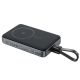 Повербанк ACEFAST M10-10000 PD30W magnetic wireless charging power bank with cable Black