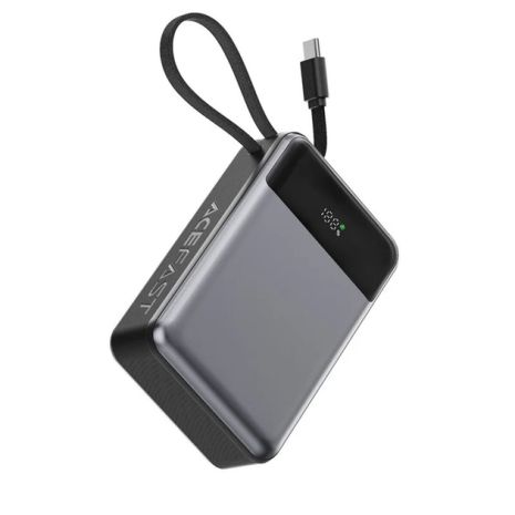 Повербанк ACEFAST M21 PD65W power bank with cable 20000mAh Black