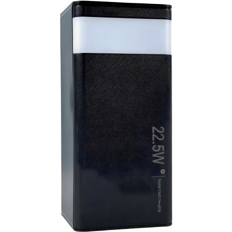 Повербанк WUW Y55, PD22.5W quick charge, 50000mAh, Black