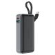 Повербанк ACEFAST M7 PD30W power bank with cable 10000mAh, Black