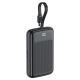 Повербанк ACEFAST M13 PD22.5W power bank with cable 10000mAh Black