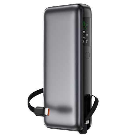 Живлення ACEFAST M22, PD130W, з кабелем Type-C, 20000mAh, чорний
