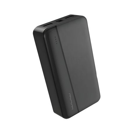 WUW Y146 Повербанк 20000mAh + Led фонарик Black