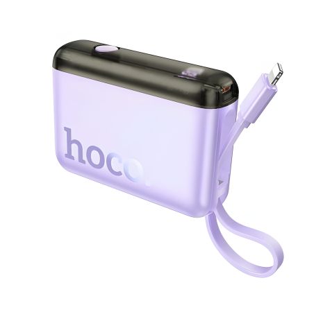 Повербанк HOCO J139 Hero, 22.5W, PD20W, 10000mAh fully compatible (iP), Purple