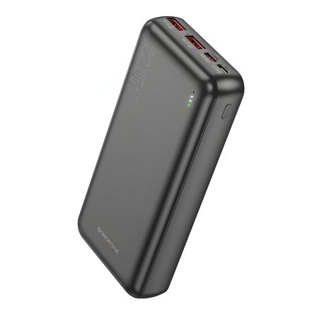 Повербанк Borofone BJ38A, PD20W, 22,5W, 20000 mah, Black
