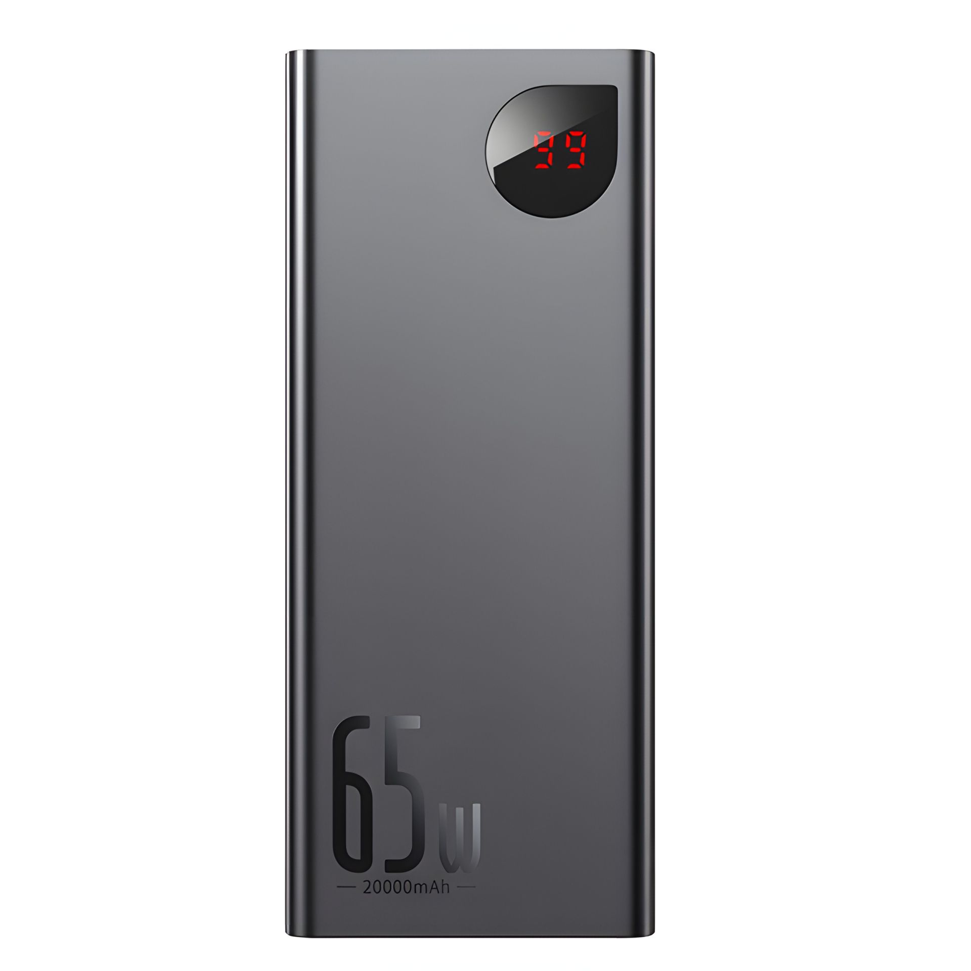 Baseus Adaman Metal Digital Display 65W Quick Charge Power Bank Black 20000mAh PPIMDA-D01 Повербанк Baseus Adaman Metal Digital Display 65W Quick Charge Power Bank Black 20000mAh PPIMDA-D01 Повербанк