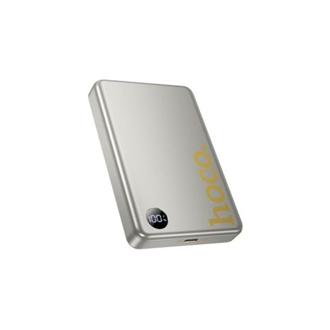 Power Bank Hoco Q34 Clever PD20W magnetic with digital display 10000mAh Титаниум