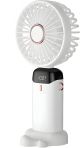 Ручной вентилятор N15 аккумуляторный 1800mAh с подставкой под телефон портативный type-c White Ручной вентилятор N15 аккумуляторный 1800mAh с подставкой под телефон портативный type-c White