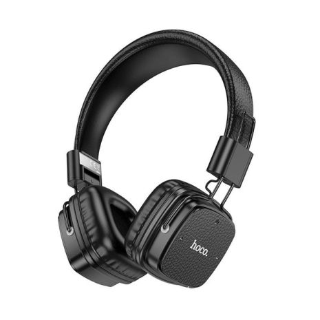 Навушники HOCO W56 Earl BT headphones, BT5.4, AUX, TF, Type-C, 250mAh, 28h, black Навушники HOCO W56 Earl BT headphones, BT5.4, AUX, TF, Type-C, 250mAh, 28h, black