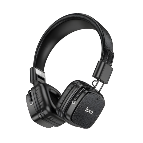 Наушники HOCO W56 Earl BT, черные, BT5.4, AUX, USB-C, 28h