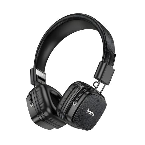 HOCO W56 Earl навушники, BT5.4, AUX, TF, Type-C, 250mAh, 28h, black